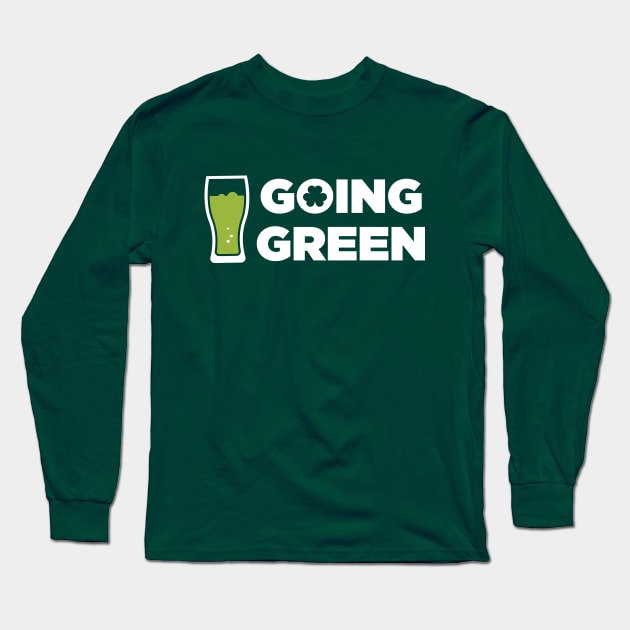 Going Green (St Paddys Day) Long Sleeve T-Shirt by N8I